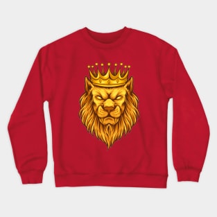 Lion King Golden Crown Crewneck Sweatshirt